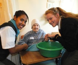 Rachels Angels en JSR van Academia vier Vrouedag